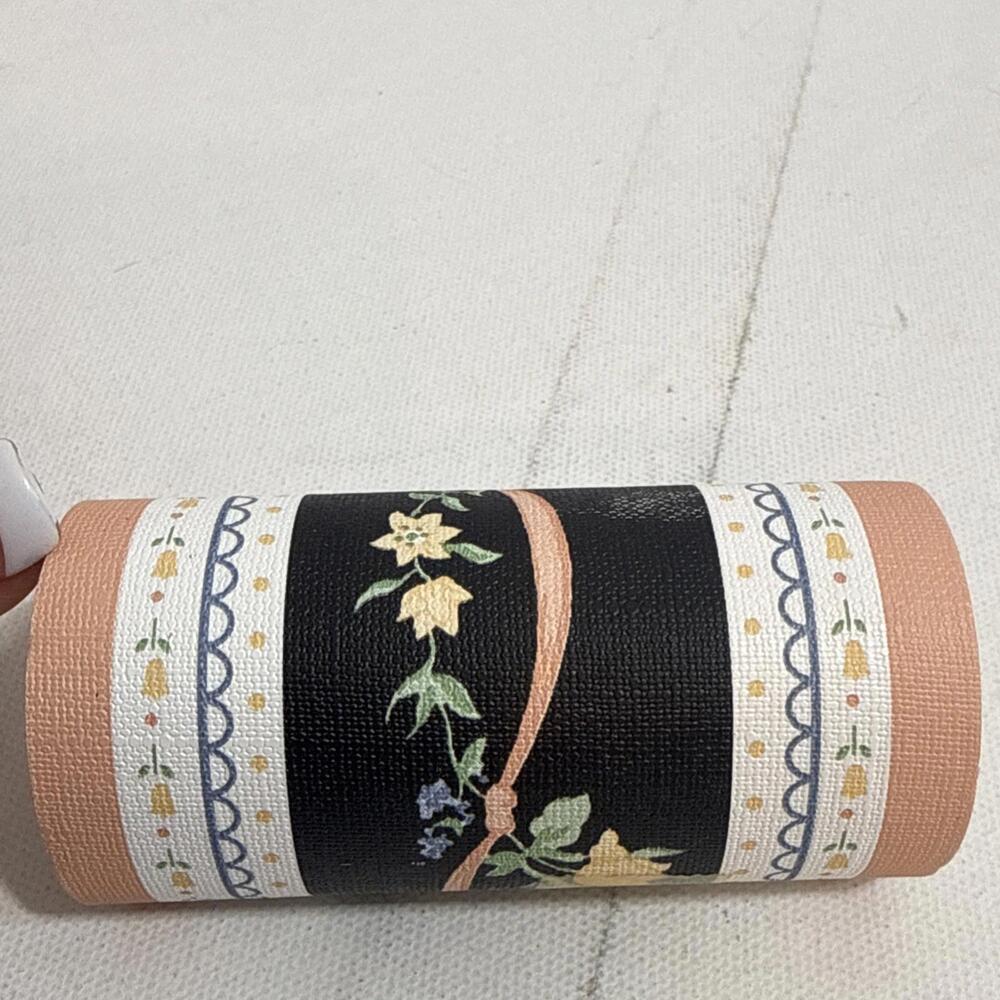 Vintage Cottage Oriental Floral Victorian Style Classic Wallpaper Border LikeNew